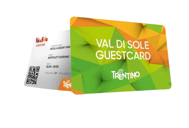 Val di Sole Guest Card, la card turistica della valle